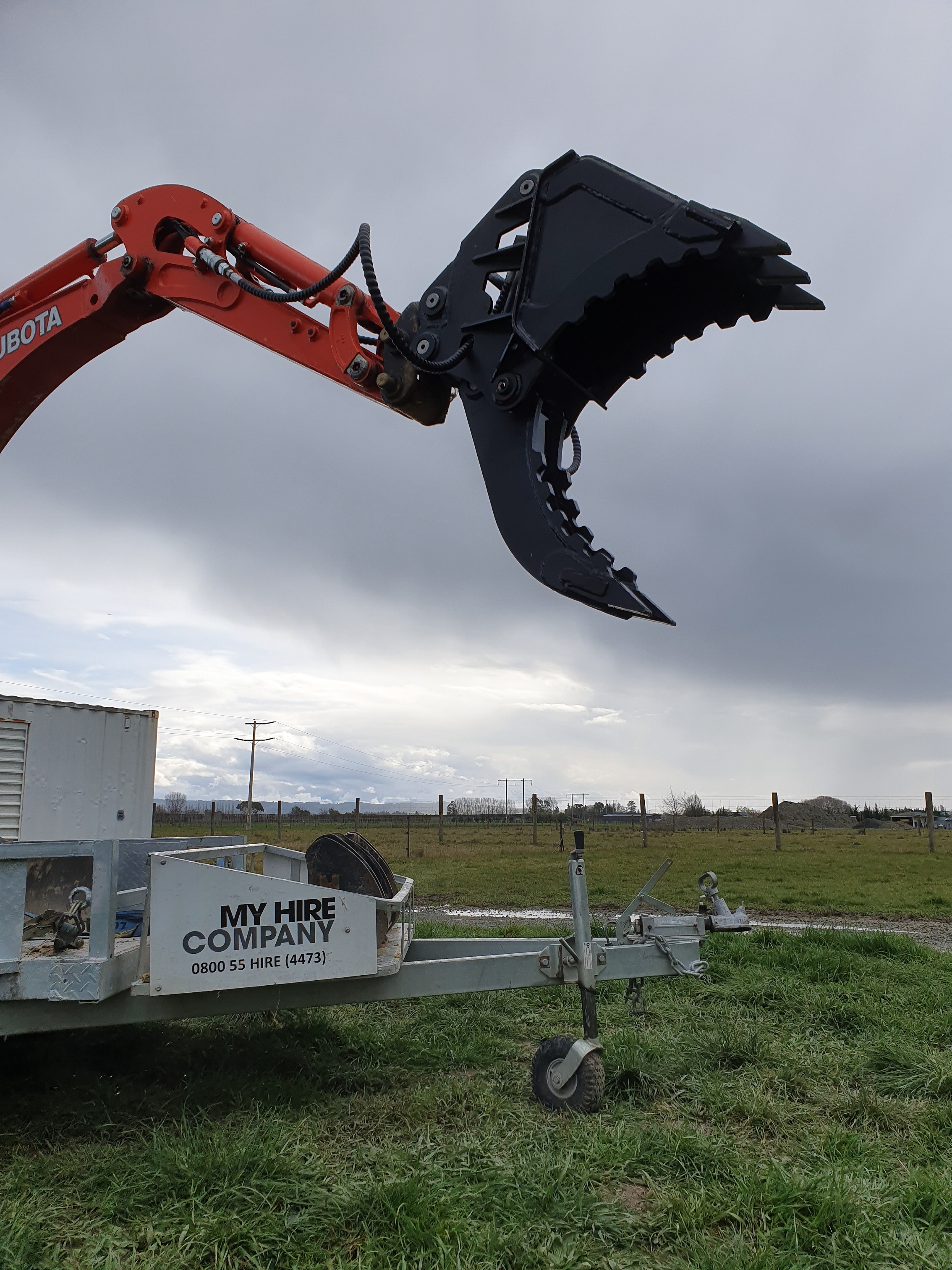 Excavator, Digger and Truck Hire Nelson and Richmond